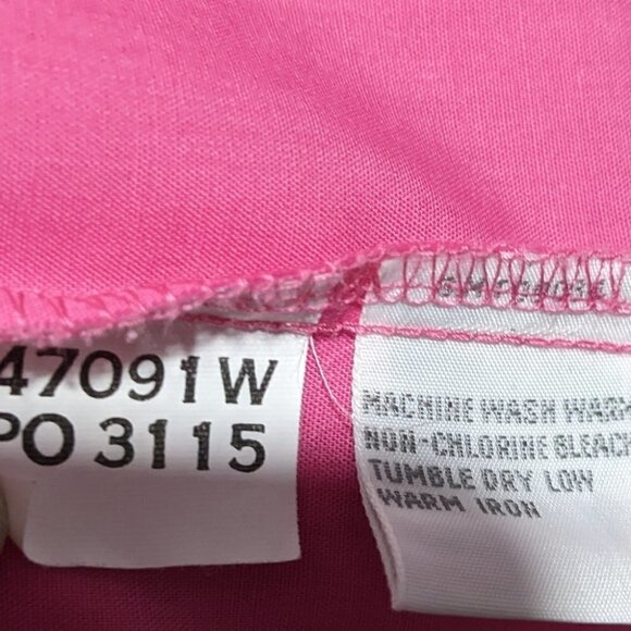 Foxcroft® | Non-iron Classic Fit Solid Shirt in Pink - Picture 8 of 9